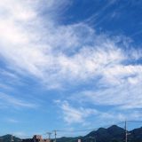 今朝の空