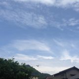 嵐の前の青空