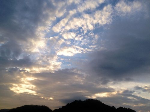 夕焼け雲