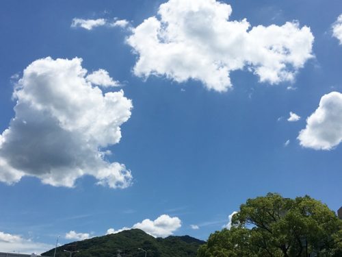 福岡の空